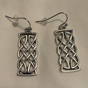Elegant Silver Dangle Earrings